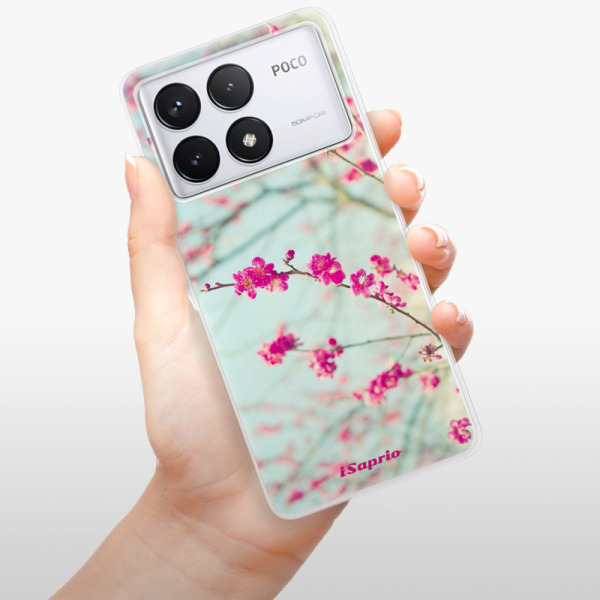 Silikonové pouzdro iSaprio - Xiaomi Poco F6 Pro - Blossom 01