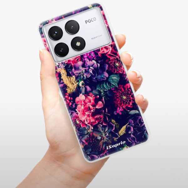 Silikonové pouzdro iSaprio - Xiaomi Poco F6 Pro - Flowers 10