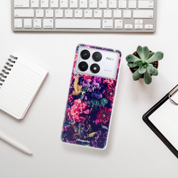 Silikonové pouzdro iSaprio - Xiaomi Poco F6 Pro - Flowers 10