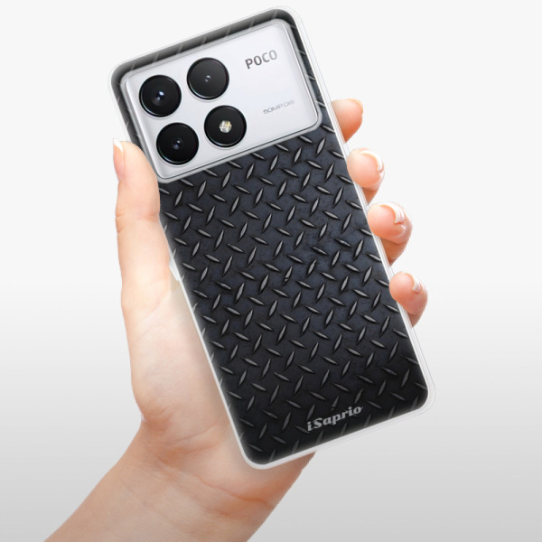 Silikonové pouzdro iSaprio - Xiaomi Poco F6 Pro - Metal 01