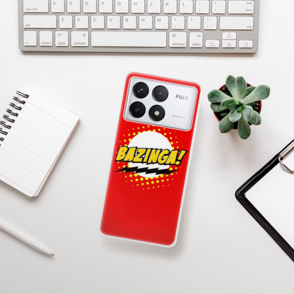 Silikonové pouzdro iSaprio - Xiaomi Poco F6 Pro - Bazinga 01