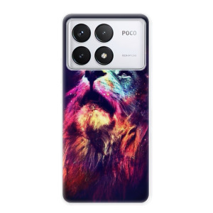 Silikonové pouzdro iSaprio - Xiaomi Poco F6 Pro - Lion in Colors