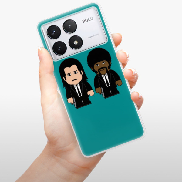 Silikonové pouzdro iSaprio - Xiaomi Poco F6 Pro - Pulp Fiction