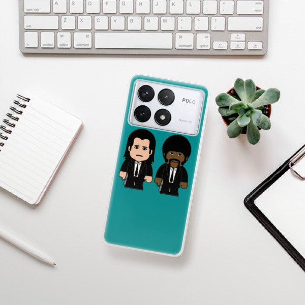 Silikonové pouzdro iSaprio - Xiaomi Poco F6 Pro - Pulp Fiction