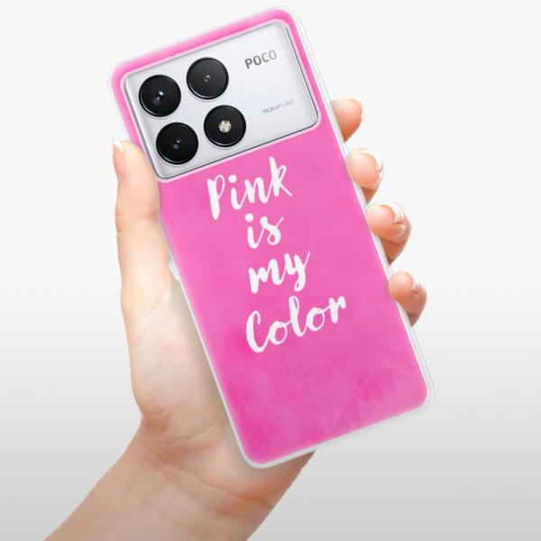 Silikonové pouzdro iSaprio - Xiaomi Poco F6 Pro - Pink is my color