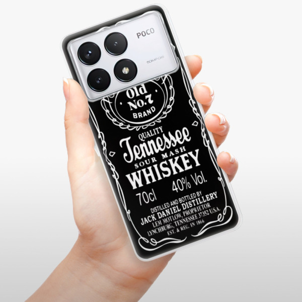 Silikonové pouzdro iSaprio - Xiaomi Poco F6 Pro - Jack Daniels