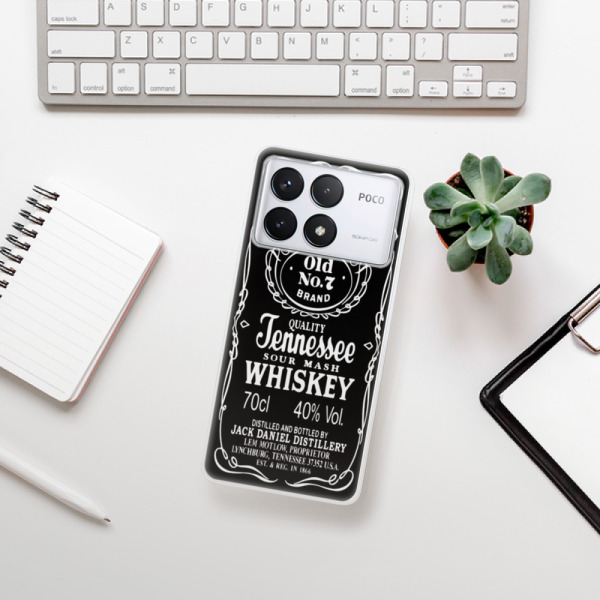 Silikonové pouzdro iSaprio - Xiaomi Poco F6 Pro - Jack Daniels