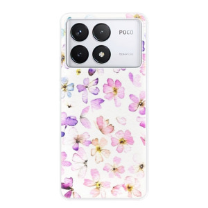 Silikonové pouzdro iSaprio - Xiaomi Poco F6 Pro - Wildflowers