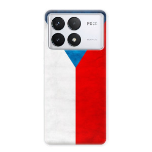 Silikonové pouzdro iSaprio - Xiaomi Poco F6 Pro - Czech Flag