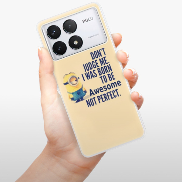 Silikonové pouzdro iSaprio - Xiaomi Poco F6 Pro - Be Awesome