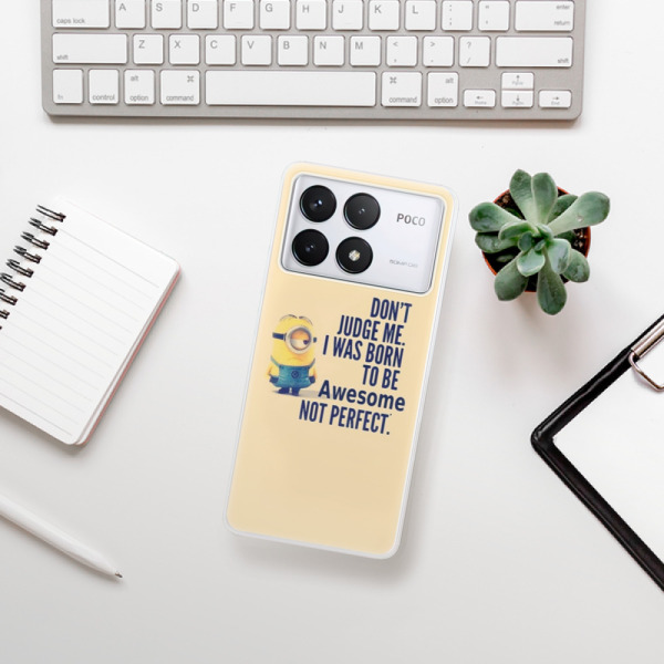 Silikonové pouzdro iSaprio - Xiaomi Poco F6 Pro - Be Awesome