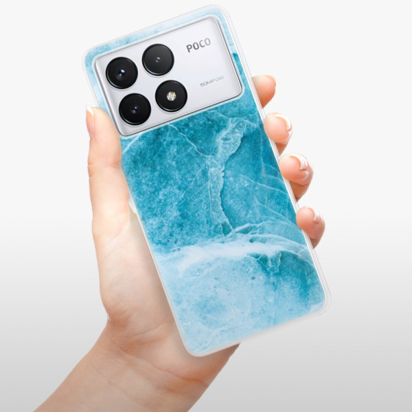 Silikonové pouzdro iSaprio - Xiaomi Poco F6 Pro - Blue Marble
