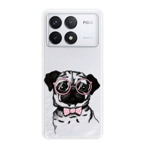 Silikonové pouzdro iSaprio - Xiaomi Poco F6 Pro - The Pug