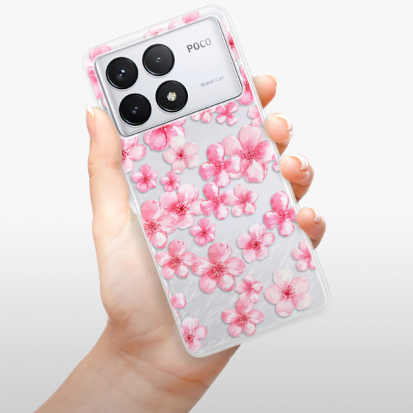 Silikonové pouzdro iSaprio - Xiaomi Poco F6 Pro - Flower Pattern 05