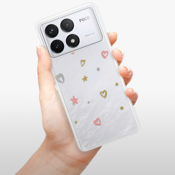 Silikonové pouzdro iSaprio - Xiaomi Poco F6 Pro - Lovely Pattern