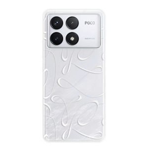Silikonové pouzdro iSaprio - Xiaomi Poco F6 Pro - Fancy white