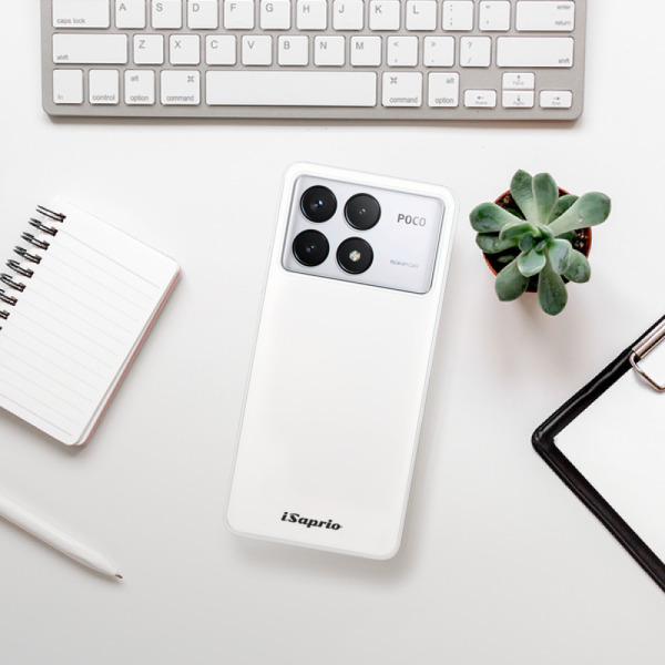 Silikonové pouzdro iSaprio - Xiaomi Poco F6 Pro - 4Pure bílé