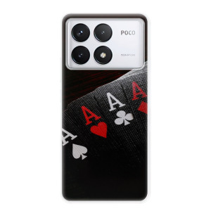 Silikonové pouzdro iSaprio - Xiaomi Poco F6 Pro - Poker