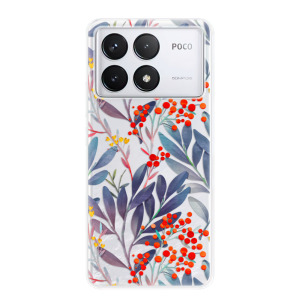 Silikonové pouzdro iSaprio - Xiaomi Poco F6 Pro - Rowanberry