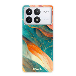 Silikonové pouzdro iSaprio - Xiaomi Poco F6 Pro - Abstract Marble
