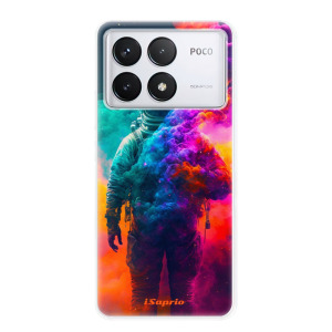 Silikonové pouzdro iSaprio - Xiaomi Poco F6 Pro - Astronaut in Colors