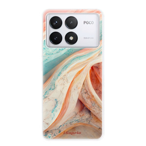 Silikonové pouzdro iSaprio - Xiaomi Poco F6 Pro - Orange and Blue