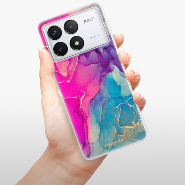 Silikonové pouzdro iSaprio - Xiaomi Poco F6 Pro - Purple Ink