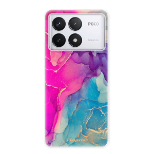 Silikonové pouzdro iSaprio - Xiaomi Poco F6 Pro - Purple Ink