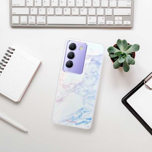 Silikonové pouzdro iSaprio - Vivo V40 SE 4G / 5G - Raibow Marble 10