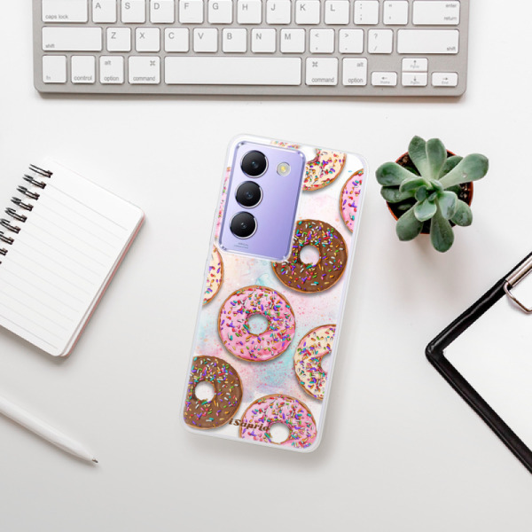 Silikonové pouzdro iSaprio - Vivo V40 SE 4G / 5G - Donuts 11