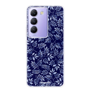 Silikonové pouzdro iSaprio - Vivo V40 SE 4G / 5G - Blue Leaves 05