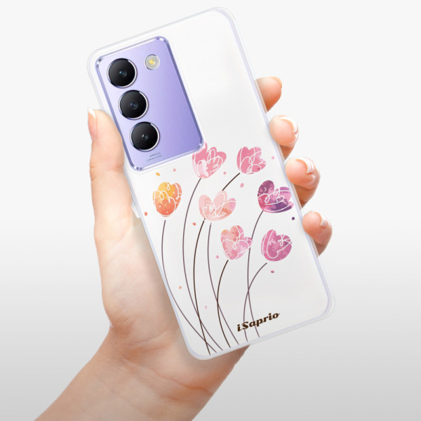 Silikonové pouzdro iSaprio - Vivo V40 SE 4G / 5G - Flowers 14