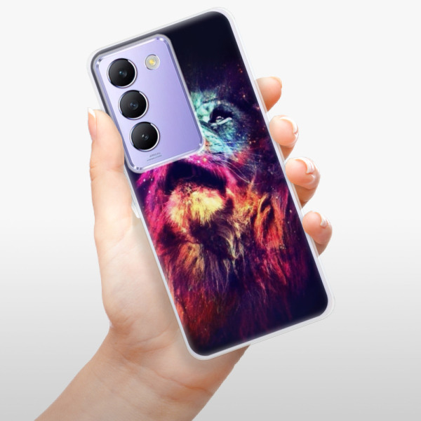 Silikonové pouzdro iSaprio - Vivo V40 SE 4G / 5G - Lion in Colors