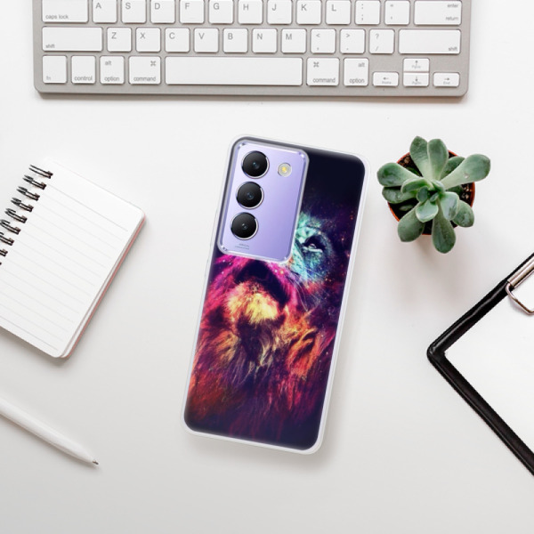 Silikonové pouzdro iSaprio - Vivo V40 SE 4G / 5G - Lion in Colors