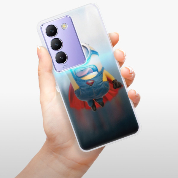 Silikonové pouzdro iSaprio - Vivo V40 SE 4G / 5G - Mimons Superman 02