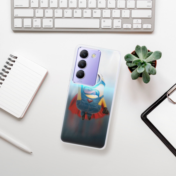 Silikonové pouzdro iSaprio - Vivo V40 SE 4G / 5G - Mimons Superman 02