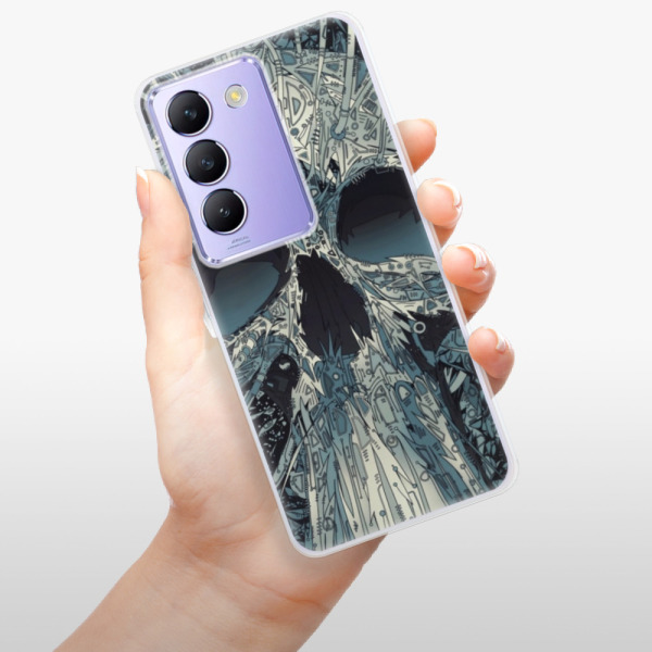 Silikonové pouzdro iSaprio - Vivo V40 SE 4G / 5G - Abstract Skull