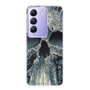 Silikonové pouzdro iSaprio - Vivo V40 SE 4G / 5G - Abstract Skull