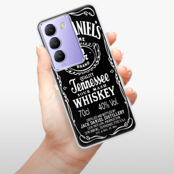 Silikonové pouzdro iSaprio - Vivo V40 SE 4G / 5G - Jack Daniels