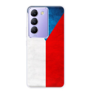 Silikonové pouzdro iSaprio - Vivo V40 SE 4G / 5G - Czech Flag