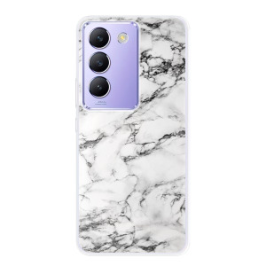 Silikonové pouzdro iSaprio - Vivo V40 SE 4G / 5G - White Marble 01