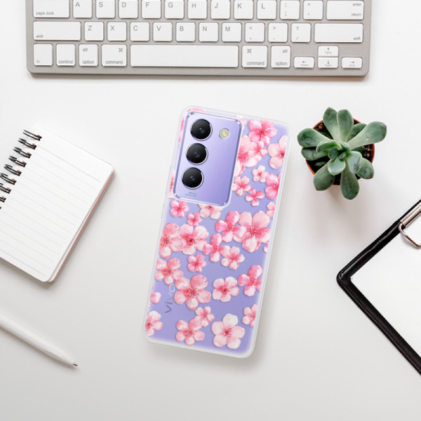 Silikonové pouzdro iSaprio - Vivo V40 SE 4G / 5G - Flower Pattern 05