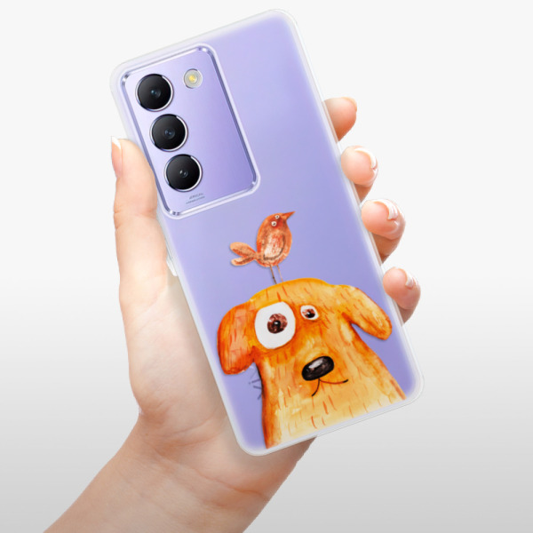 Silikonové pouzdro iSaprio - Vivo V40 SE 4G / 5G - Dog And Bird