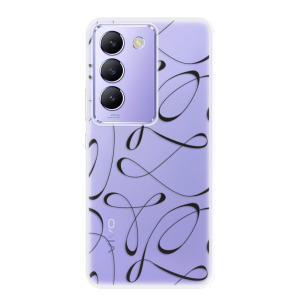 Silikonové pouzdro iSaprio - Vivo V40 SE 4G / 5G - Fancy black