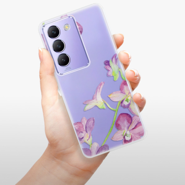 Silikonové pouzdro iSaprio - Vivo V40 SE 4G / 5G - Purple Orchcode_producer