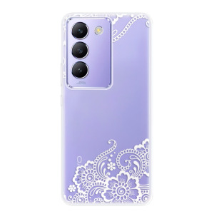Silikonové pouzdro iSaprio - Vivo V40 SE 4G / 5G - White Lace 02
