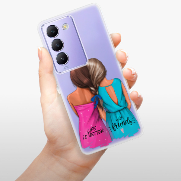 Silikonové pouzdro iSaprio - Vivo V40 SE 4G / 5G - Best Friends