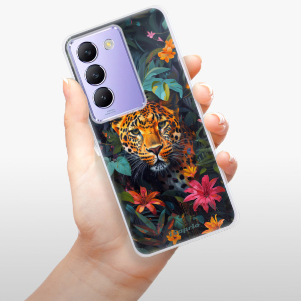 Silikonové pouzdro iSaprio - Vivo V40 SE 4G / 5G - Flower Jaguar