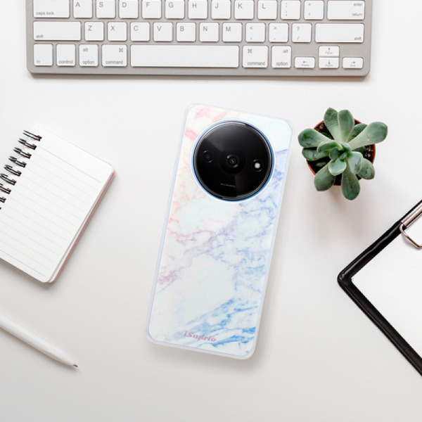 Silikonové pouzdro iSaprio - Xiaomi Redmi A3 - Raibow Marble 10