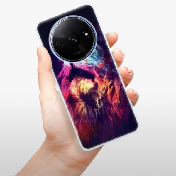 Silikonové pouzdro iSaprio - Xiaomi Redmi A3 - Lion in Colors